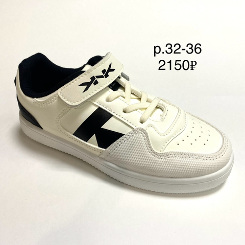 Кенка кроссовки  32-37 MOB_85-24-03_white  белый