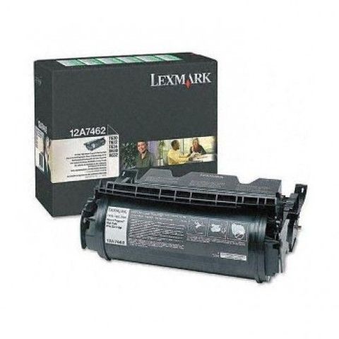 Картридж для принтеров Lexmark T63x черный (black). Ресурс 21000 стр (12A7462)