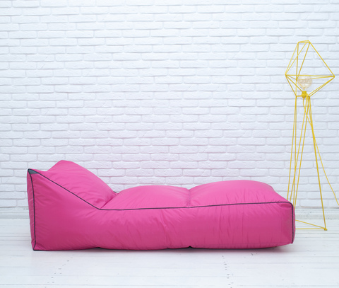 Шезлонг плащёвка (розовый)