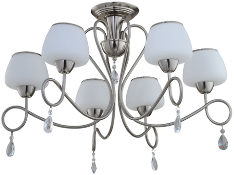 Люстра 857/6PF-Whitechrome
