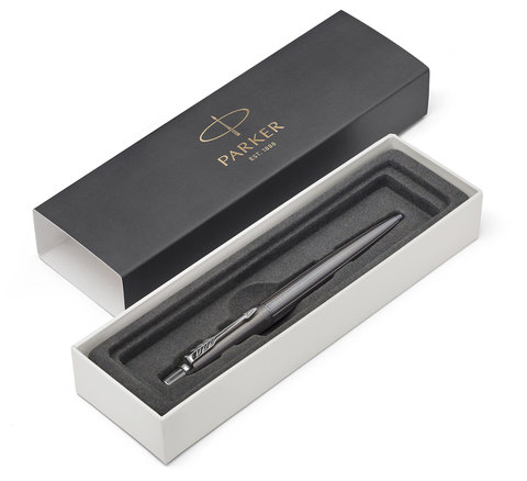 Шариковая ручка Parker Jotter Premium Oxford Grey Pinstripe CT123