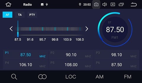 Штатная магнитола для Mercedes Smart ForTwo/ForFour 11-14 на Android 9.0 с DSP Carmedia MKD-M794-P6