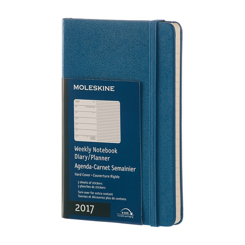 Еженедельник Moleskine Classic Wknt Large, цвет синий сапфир