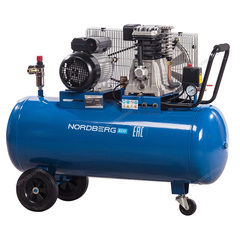 NORDBERG ECO (NCE100/400-220) Компрессор поршневой с ременным приводом, объем 100 л