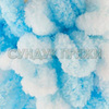 Alize Puffy Color 5924 (Белый,голубой,бирюзовый)