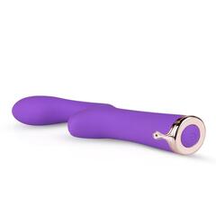Фиолетовый вибратор The Baroness G-spot Vibrator - 19,5 см. - 