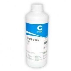 Чернила водорастворимые InkTec C5026-1LC Cyan 1000 мл для заправки картриджей Canon CLI-226C, 426C, 526C, 726C