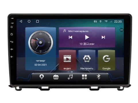 Магнитола для Honda Fit (2019+) Android 10 4/64GB IPS DSP 4G модель HO-199TS18 Тип 2