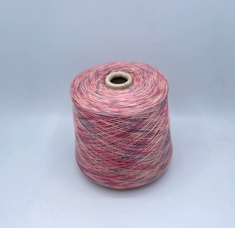 Profilo S.N.C (пр.Италия),art. Merinos stampato, 2/30 1500м/100 гр.100%Меринос , цвет-Розовый закат , арт.29313