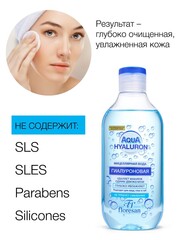 Floresan AQUA HYALURON Мицеллярная вода для снятия макияжа, 300мл