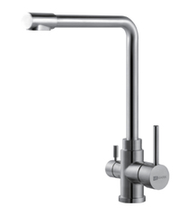 Смеситель для кухни из нержавеющей стали с подключением к фильтру с питьевой водой LEMARK EXPERT – LM5060S