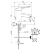 Смеситель для раковины однорычажный с донным клапаном Ideal Standard CeraPlus 2 BC091AA