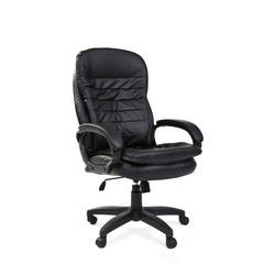 Кресло для руководителя Easy Chair 515 TPU черное (экокожа/пластик)