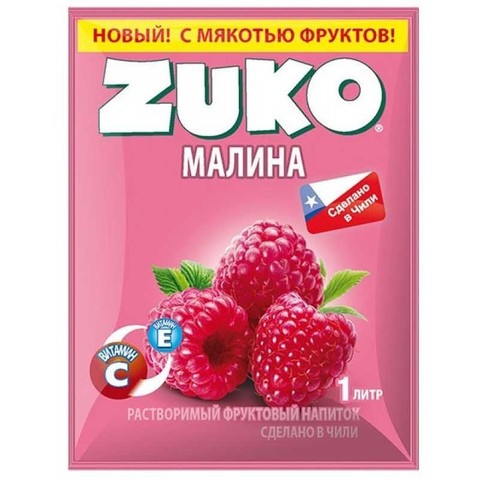 Растворимый напиток Zuko Малина 25 г