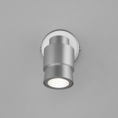 Настенный светодиодный светильник 20125/1 LED серебро