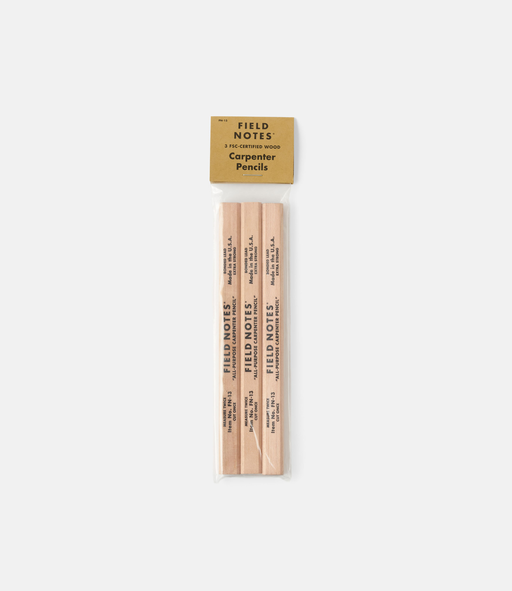 Field Notes Carpenter Pencil — набор карандашей