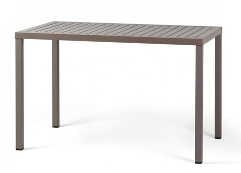 Стол пластиковый обеденный Nardi Cube 120x70, тортора