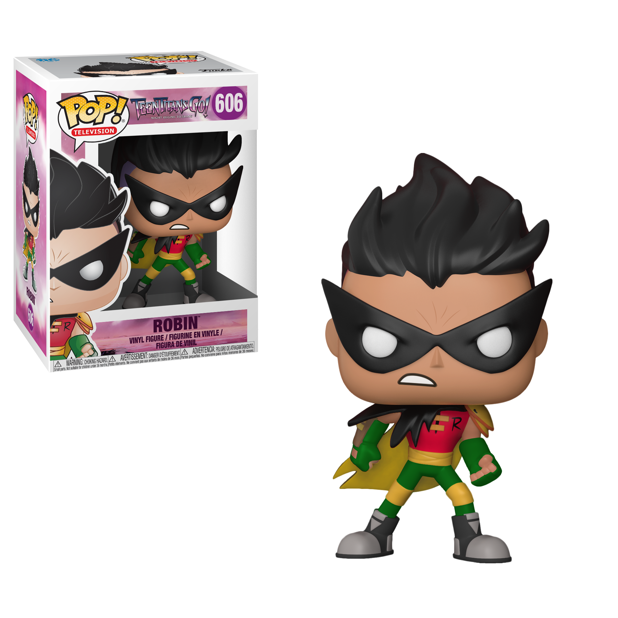 Funko Pop! Teen Titans Go - Robin As Nightwing #20389 - Figura Vinile Da Collezione 9cm
