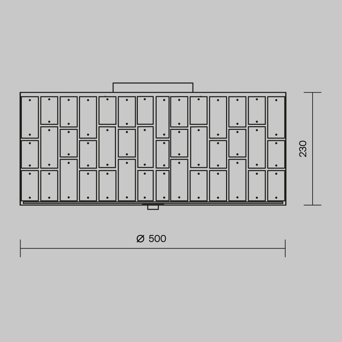 Потолочный светильник Maytoni Gelid MOD184PL-04CH