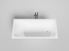 Salini 102026MF ORLANDA 170x80 Встраиваемая ванна с прямоугольной чашей, регулируемые ножки, RAL полностью