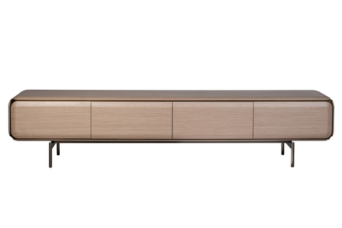 Тумба под телевизор 240х42х53см Garda Decor в скандинавском стиле