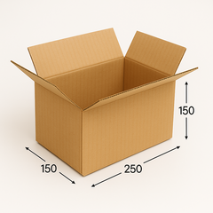 Коробка картонная 250х150х150 мм