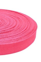 Лента окантовочная (стропа) 7,5 гр/м, ш. 22 мм, розовый