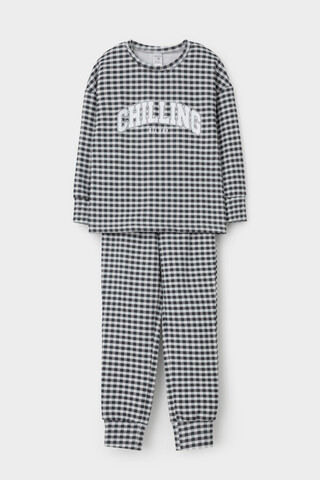 пижама  для мальчика  К 1581/речной перламутр,маленькая клетка