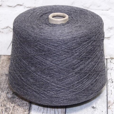 Меринос кардный NEW MILL SUPERSOFT 2/15 темно-серый меланж