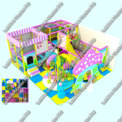 Детский игровой лабиринт "Приключения под дождем"