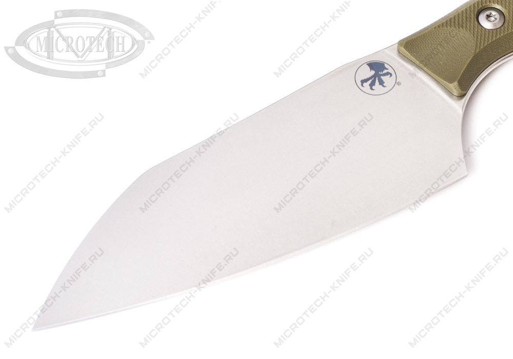 Нож Microtech Kitchen Santoku G-10 3200-10OD Green