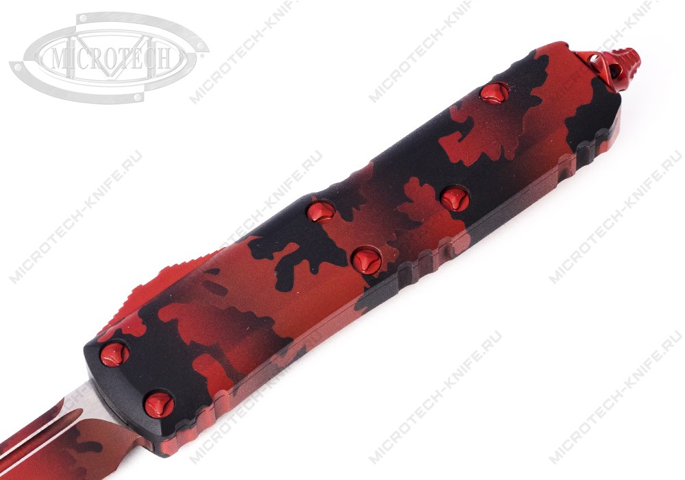 Нож Microtech UTX-85 231-1RCS Full Red Camo