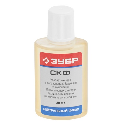 ЗУБР СКФ, 30 мл, флюс (55478-030)