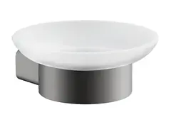 Мыльница стеклянная BELZ B90702, графит