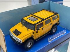 Hummer H2 SUV yellow Cararama 1:43