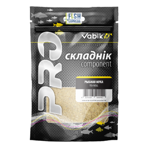 Компонент прикормки Vabik Мука рыбная 150г упаковка 30шт, продажа от 2шт.