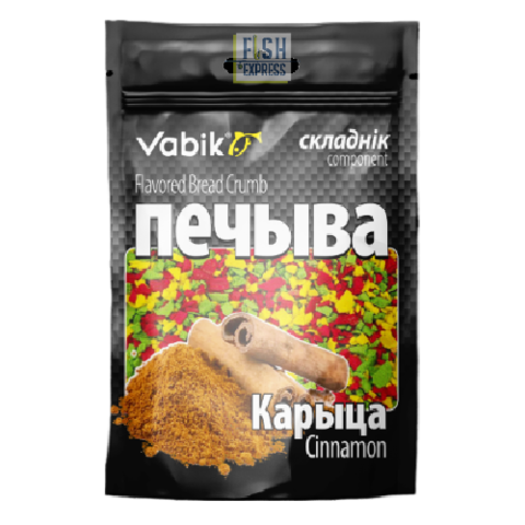 Компонент прикормки Vabik Печиво микс корица 35г уп. 20шт (продажа от 10шт)
