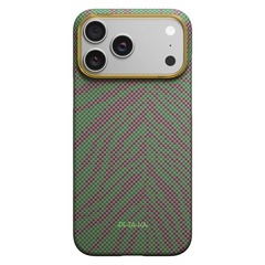 Чехол Pitaka Edge Case для iPhone 17 Pro Max, Зелёный росток | Sprout Surge