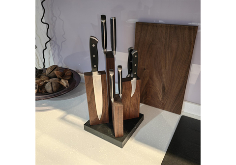 Подставка для ножей магнитная Woodinhome KS051SWN-ST Stonehenge
