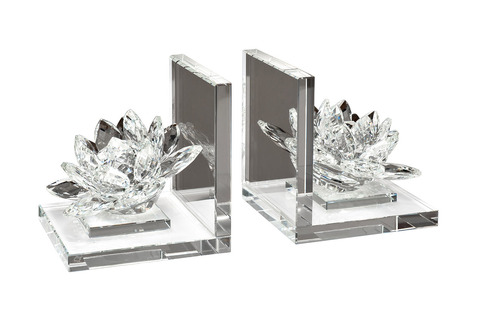 Держатели для книг 2шт Garda Decor Лотосы