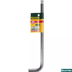 KRAFTOOL Hex 10, длинный имбусовый ключ (27437-10)