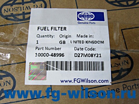 Фильтр топливный, в сборе / Fuel Filter Assembly АРТ: 10000-48996