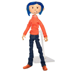 Фигурка Coraline: Articulated  Coraline in Striped Shirt and Jeans