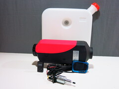 Автономный отопитель салона 12В 5 кВт B2 Чёрно-розовый