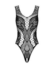 Сексуальное боди с открытым доступом OBSESSIVE B138 Teddy_Черный