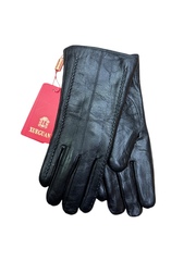 Перчатки. Женские. Материал верха: Кожаные. Подклад: искусственный кролик.5 шт в упаковке.