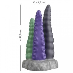 Фаллоимитатор You2Toys Beasty Triple Tentacle (18,5/16,5/14,5*4,6)
