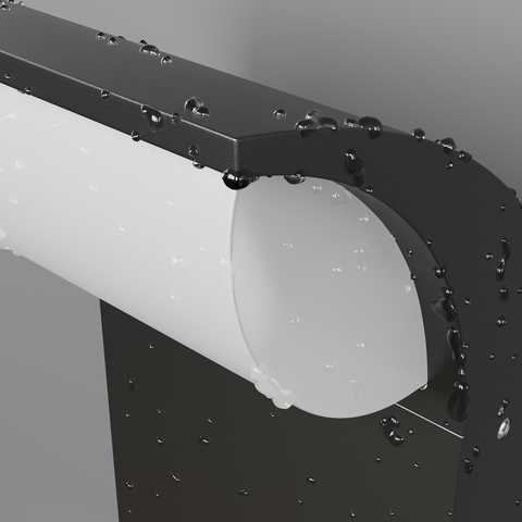 Уличный настенный светодиодный светильник Maytoni Stock O446WL-L7GF3K