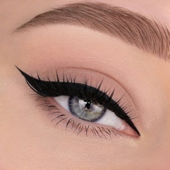 RELOUIS Подводка-фломастер для глаз водостойкая с кисточкой тон:01 black (Китай)