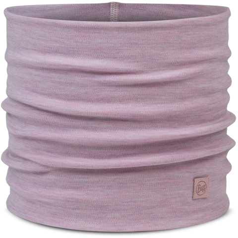 Картинка шарф-труба Buff Merino Heavyweight Solid Lilac Sand - 1